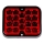 LED Fog light SINGLE LED/1,9W/12V IP67 red