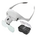 LED Forehead magnifier with lighting 2xLED/3xAAA