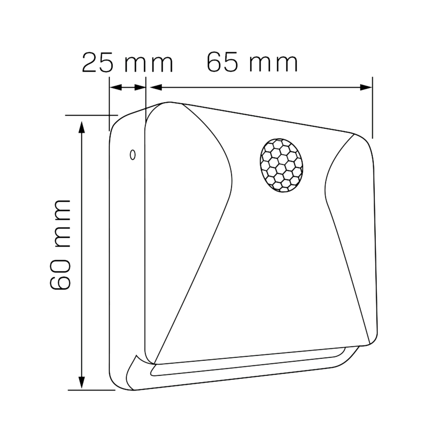 LED Furniture lighting with a sensor LED/0,8W/4,5V 3xAAA white