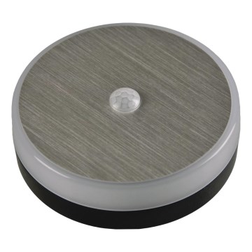 LED Furniture lighting with a sensor LED/1,2W/4,5V 3xAA matte chrome