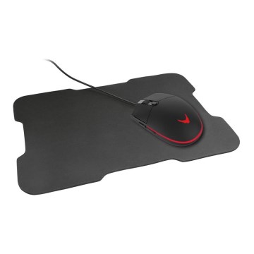 LED Gaming mouse with a pad VARR 1000/1600/2400/3200 DPI