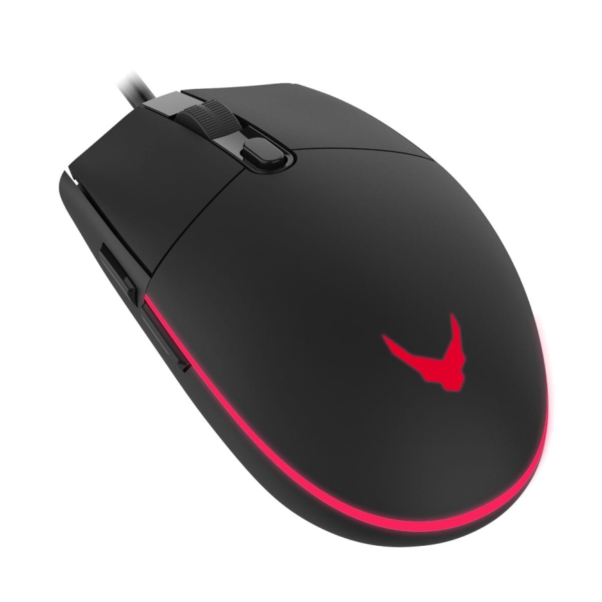 LED Gaming mouse with a pad VARR 1000/1600/2400/3200 DPI