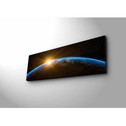 LED Glowing decorative picture LED/1x9V 6LR61