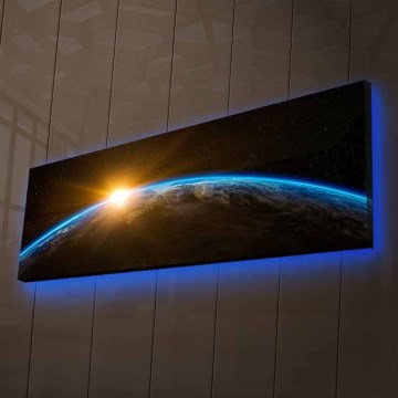 LED Glowing decorative picture LED/9V