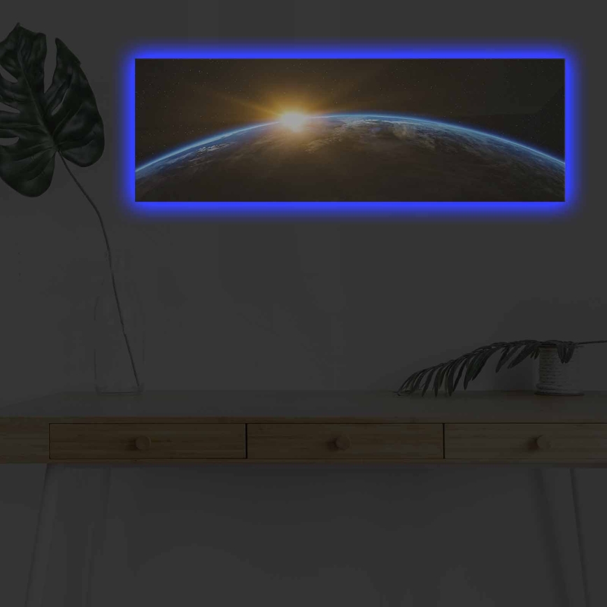 LED Glowing decorative picture LED/9V
