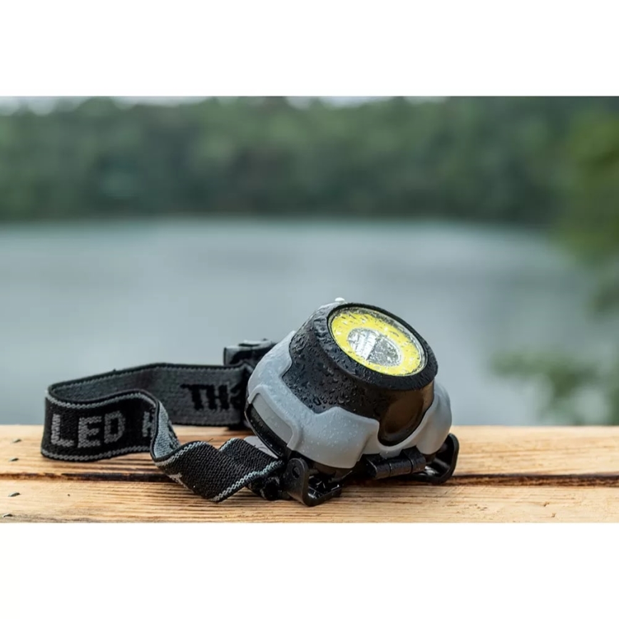 LED Headlamp 2xLED/3xAAA IP44 170 lm
