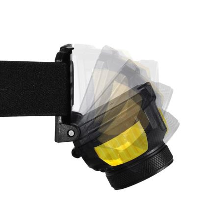 LED Headlamp 2xLED/5W/3xAAA + LED/3W