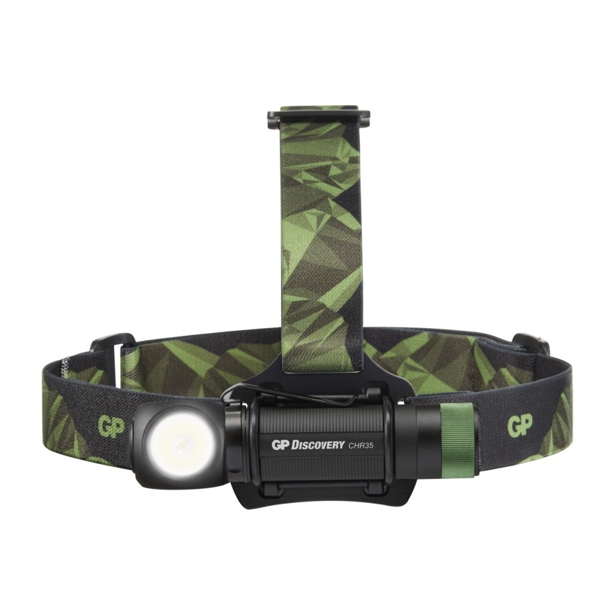 LED headlamp GP DISCOVERY CHR35 LED/3,7V/2600mAh