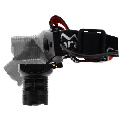 LED Headlamp LED/3W/3xAAA IP44 black/red