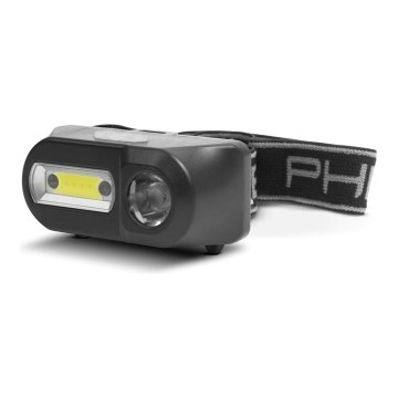 LED Headlamp with a sensor LED/3W/Li-ion 1200mAh IP54