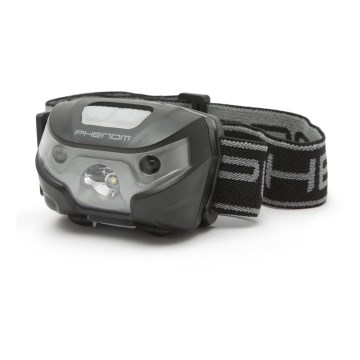 LED Headlamp with a sensor LED/Li-ion 1200mAh IP54