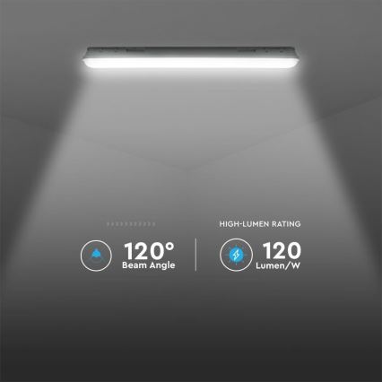 LED Heavy-duty fluorescent light with emergency module EMERGENCY LED/48W/230V 4000K 150cm IP65
