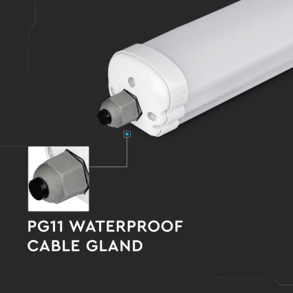 LED Heavy-duty fluorescent light G-SERIES LED/18W/230V 6500K IP65 60 cm