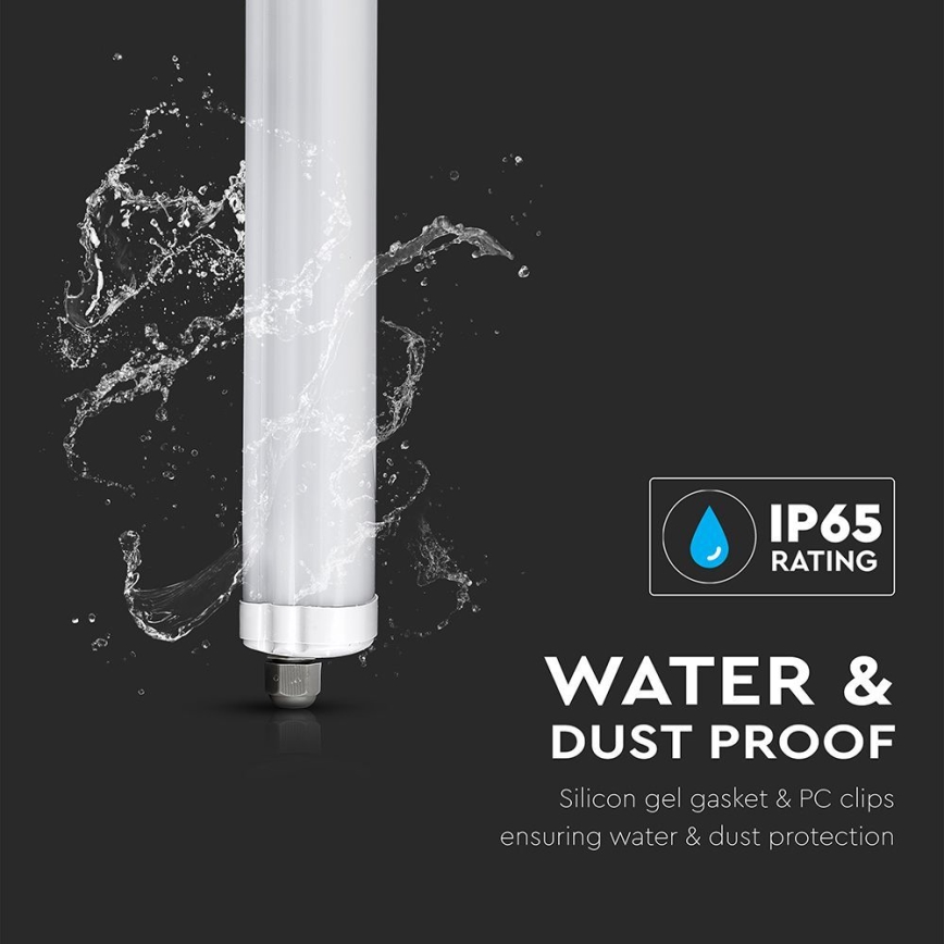 LED Heavy-duty fluorescent light G-SERIES LED/18W/230V 6500K IP65 60 cm