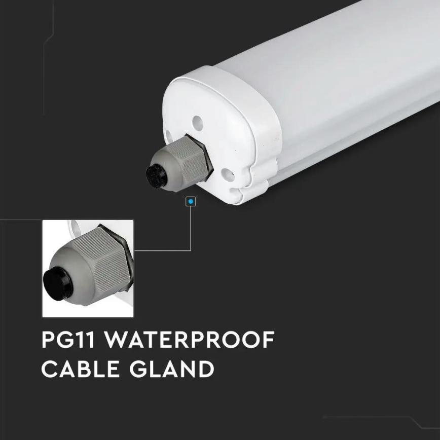 LED Heavy-duty fluorescent light G-SERIES LED/36W/230V 6400K 120cm IP65