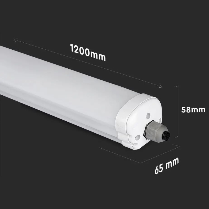 LED Heavy-duty fluorescent light G-SERIES LED/36W/230V 6400K 120cm IP65