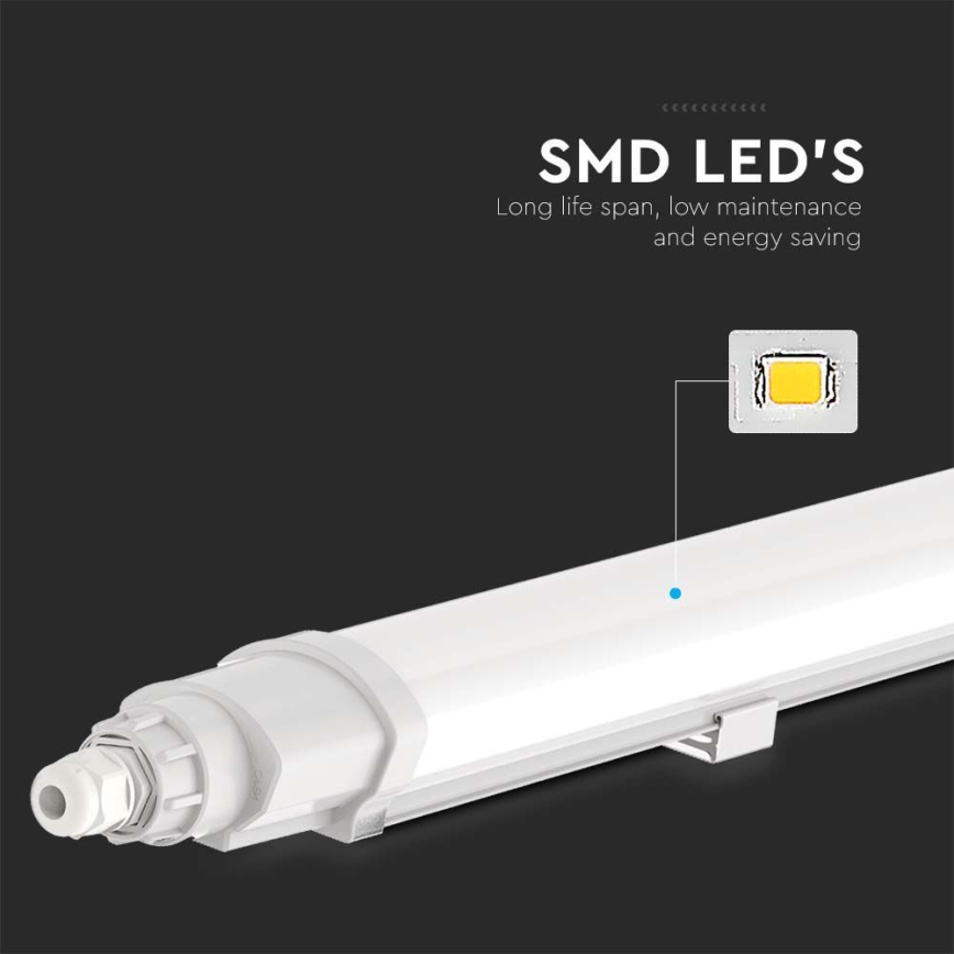 LED Heavy-duty fluorescent light LED/18W/230V 4000K IP65 60 cm