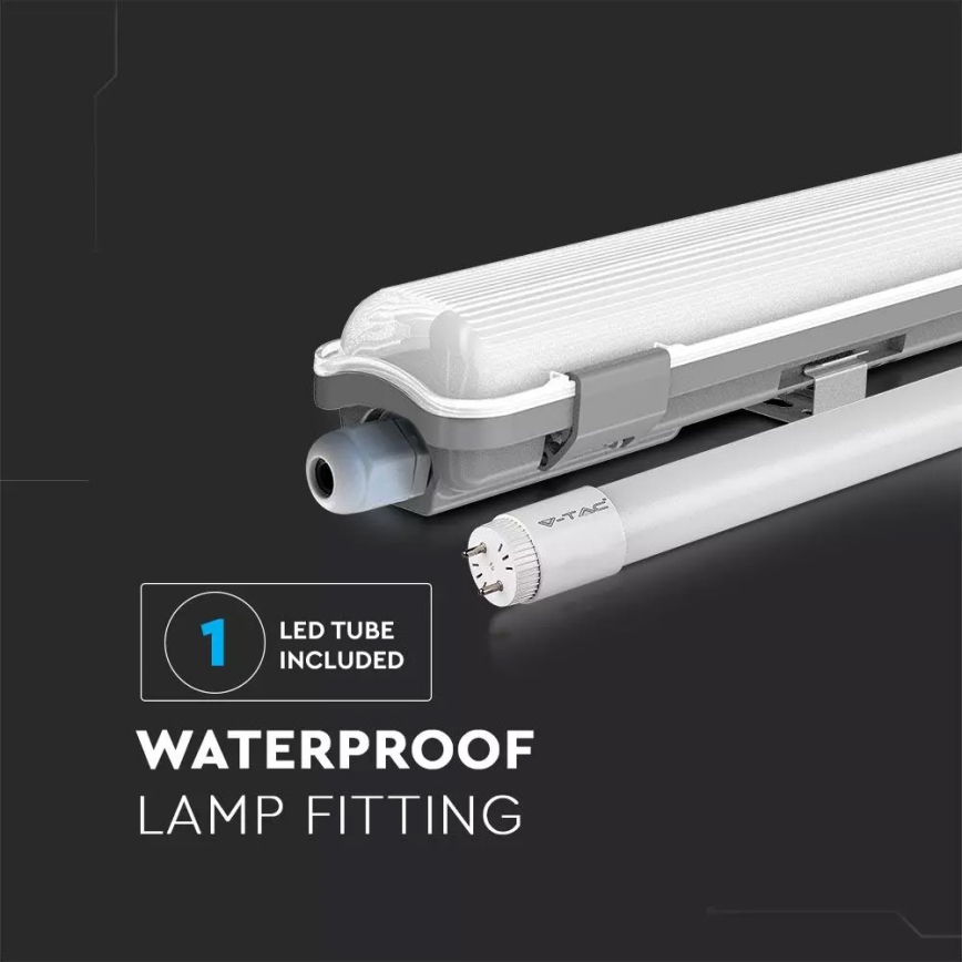 LED Heavy-duty fluorescent light LED/22W/230V 6400K 150cm IP65