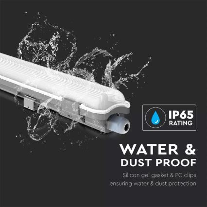 LED Heavy-duty fluorescent light LED/22W/230V 6400K 150cm IP65