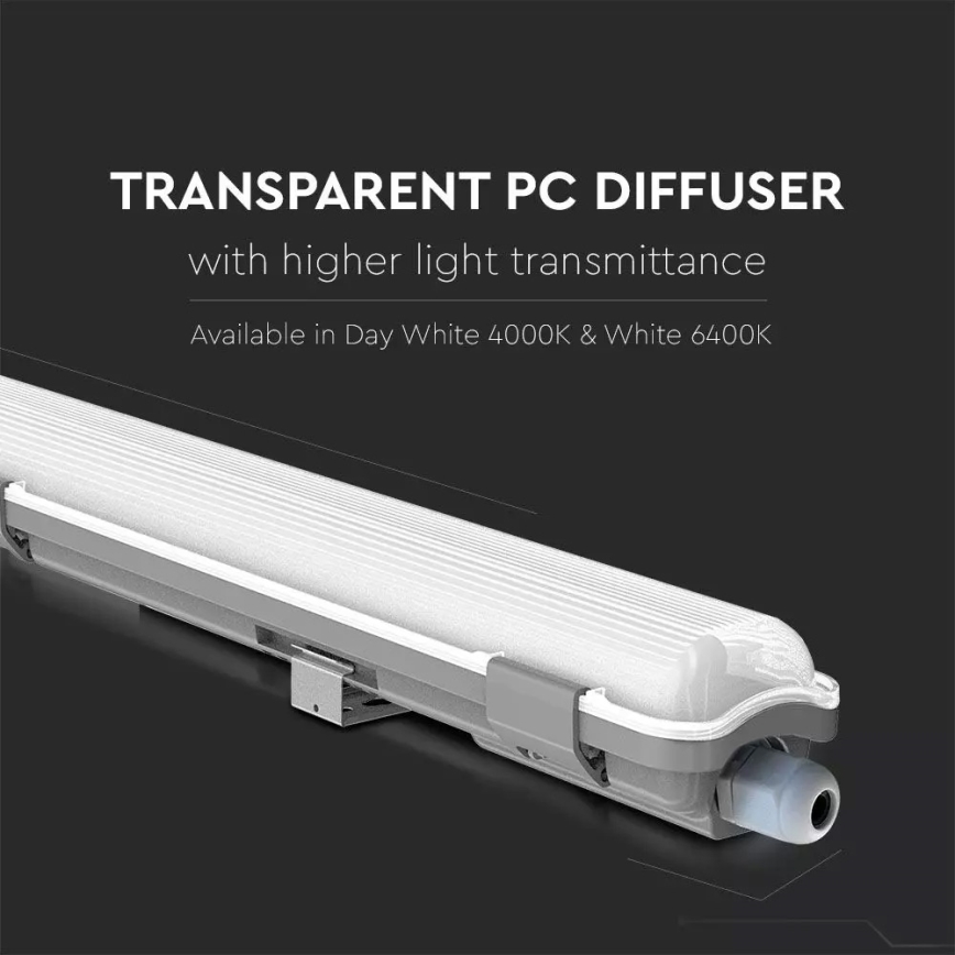 LED Heavy-duty fluorescent light LED/22W/230V 6400K 150cm IP65