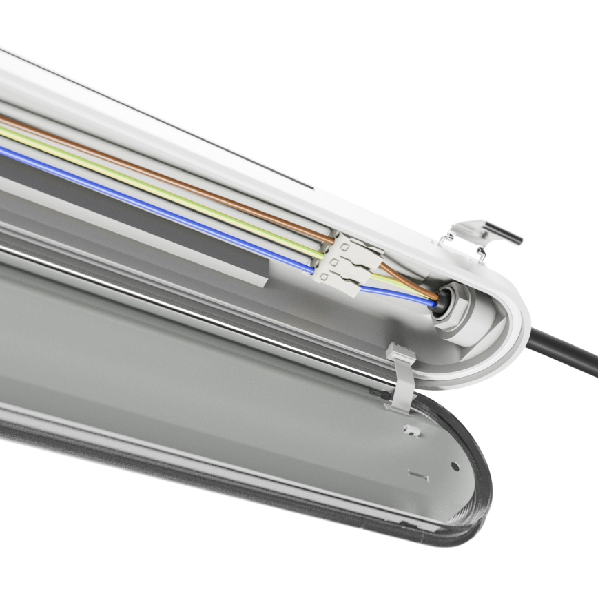 LED Heavy-duty fluorescent light LIMEA GIGANT PRO LED/40/54/68/85W/230V 4000K IK10 IP66 150 cm