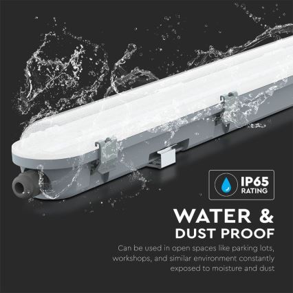 LED Heavy-duty fluorescent light M-SERIES LED/48W/230V 4000K 150cm IP65