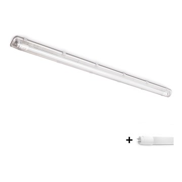 LED Heavy-duty fluorescent light T8 1xG13/18W/230V 4000K IP65 128 cm