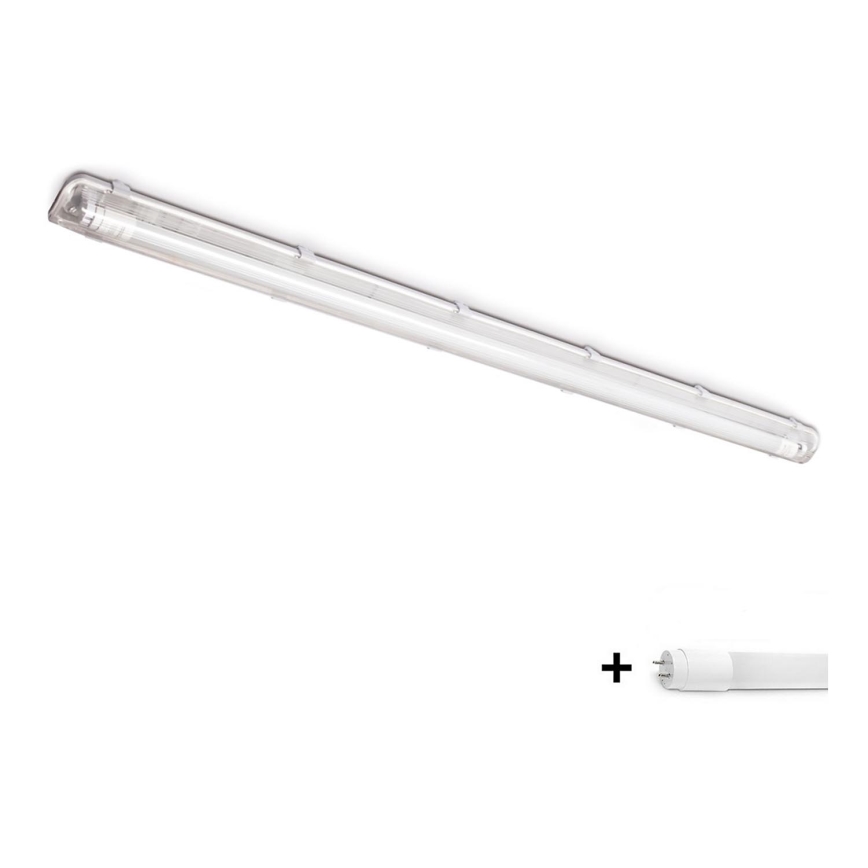 LED Heavy-duty fluorescent light T8 1xG13/18W/230V 4000K IP65 128 cm