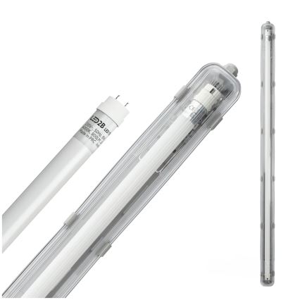 LED Heavy-duty fluorescent light T8 1xG13/18W/230V 4000K IP65 128 cm