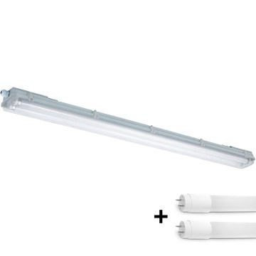 LED Heavy-duty fluorescent light T8 2xG13/18W/230V 4000K IP65