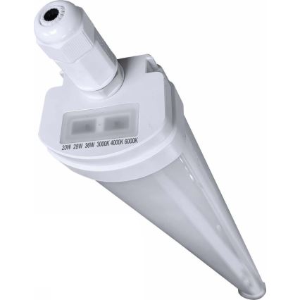 LED Dimmable heavy-duty fluorescent light VOLITER LED/20/28/36W/230V 3000/4000/6000K 120 cm IP65 white