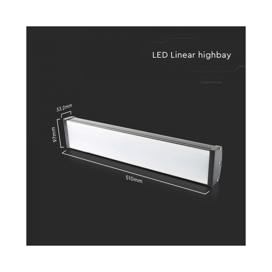 LED Heavy-duty light High Bay LED/100W/230V 6500K IP65