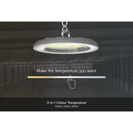 LED Heavy-duty light High Bay LED/150W/230V 3000/4000/6500K IP65 ø 27,7 cm