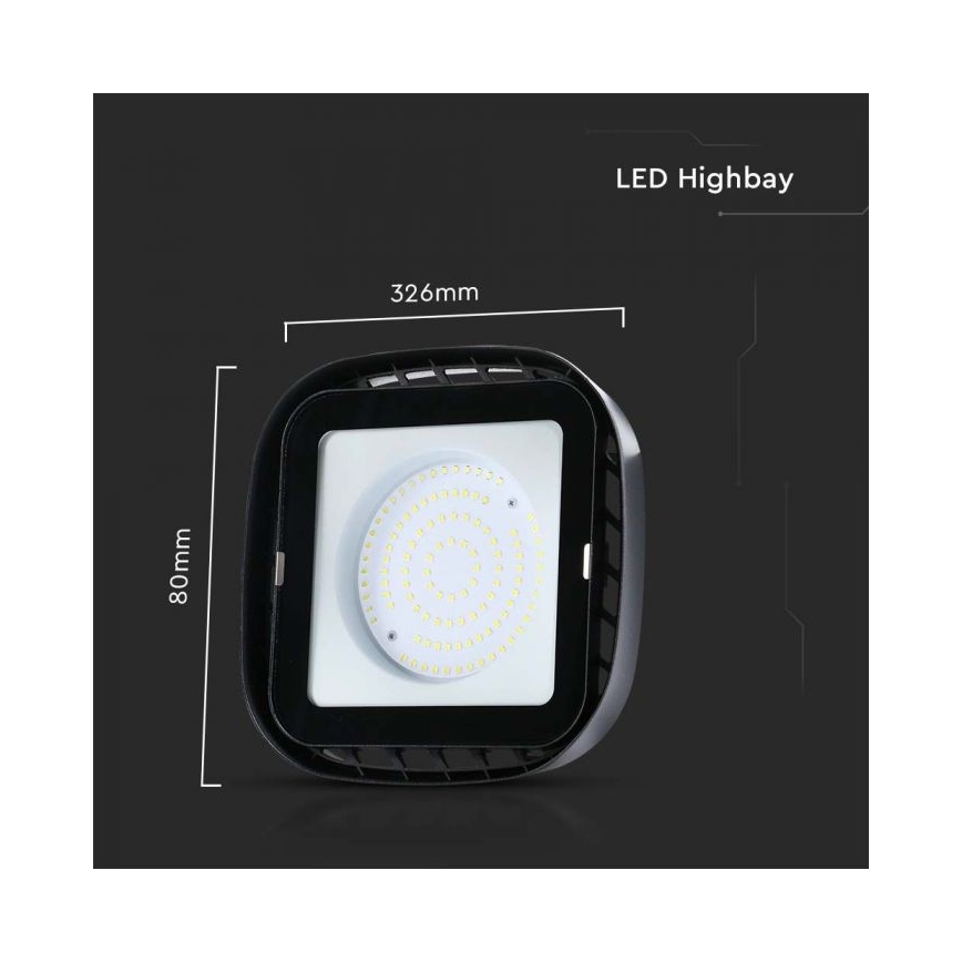 LED Heavy-duty light High Bay LED/200W/230V 6500K IP65