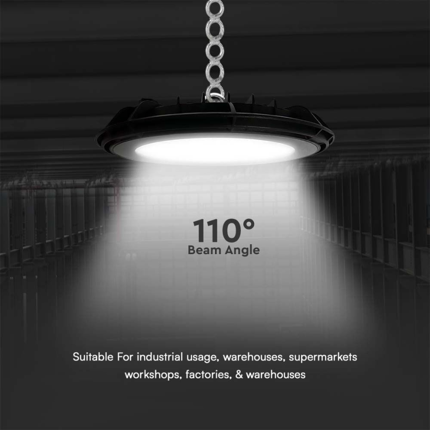 LED Heavy-duty light High Bay LED/200W/230V 6500K IP65