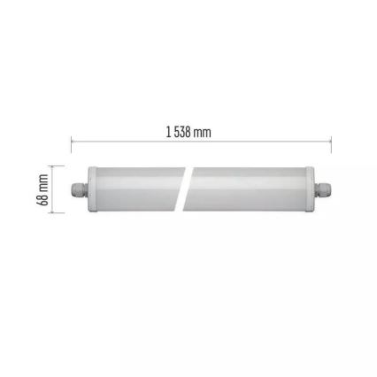 LED Heavy-duty light LED/55W/230V IP65 4000K