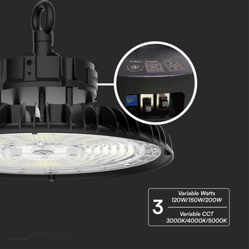 LED Heavy-duty light High Bay LED/200W/230V 3000K/4000K/6000K IP65