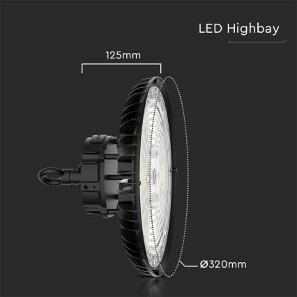 LED Heavy-duty light High Bay LED/200W/230V 3000K/4000K/6000K IP65