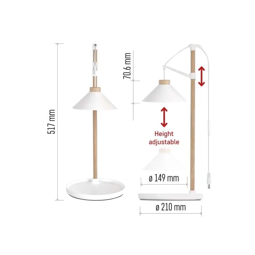 LED Indoor Grow Light for Plants GROW LED/7W/5V