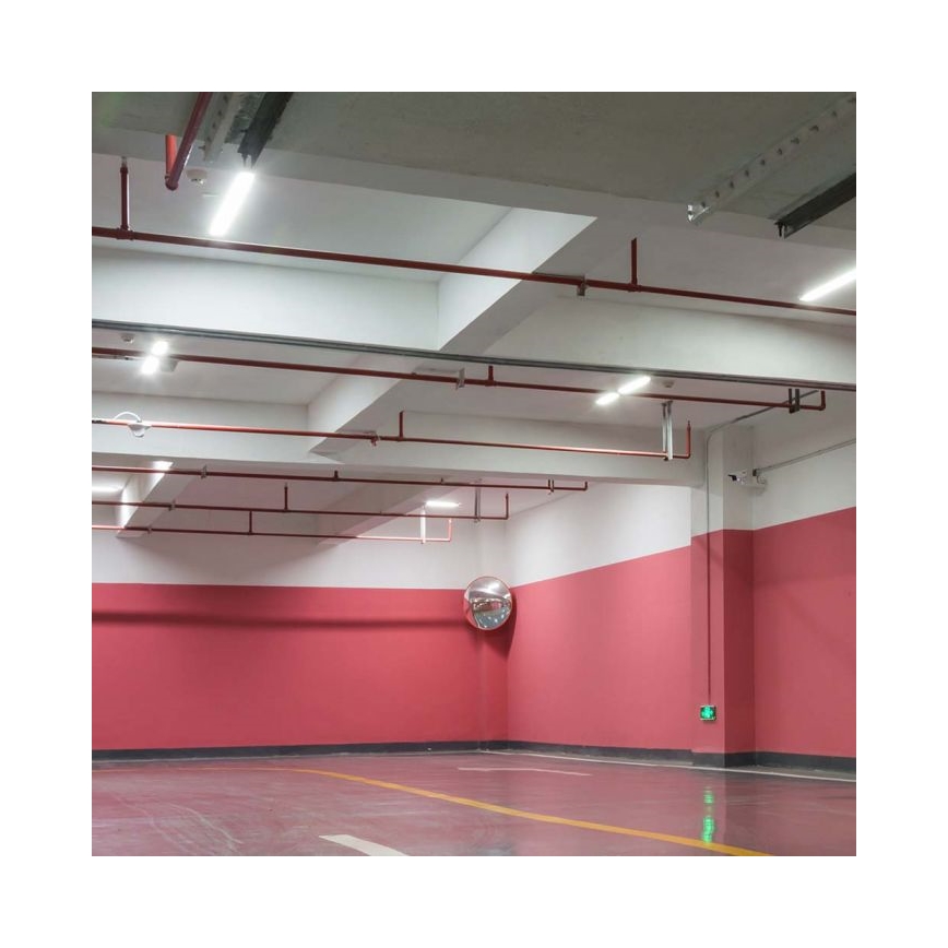 LED industrial linear luminaire with emergency module LED/48W/230V 6500K IP65 2200 mAh 150 cm