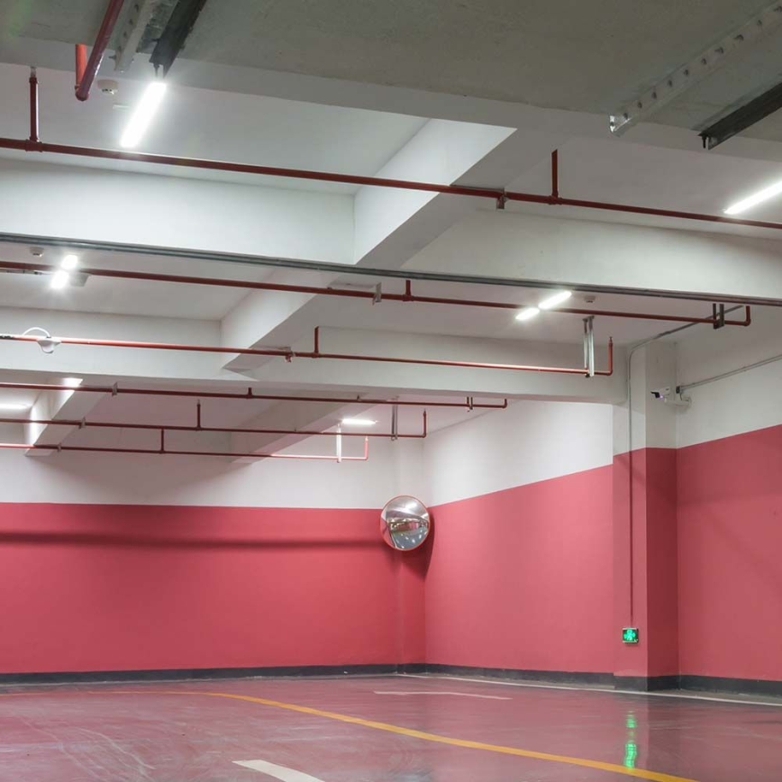 LED Technical Batten Light with Motion and Dusk Sensor LED/36W/230V 6500K IP65 120 cm