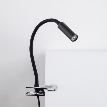 LED Lamp with clip LAGOS 1xG9/3W/230V 4000K black