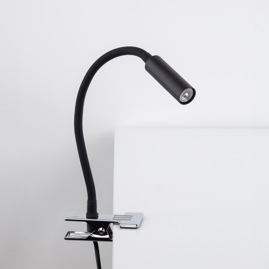 LED Lamp with clip LAGOS 1xG9/3W/230V 4000K black