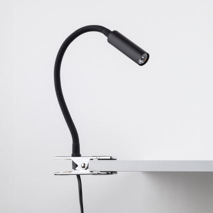 LED Lamp with clip LAGOS 1xG9/3W/230V 4000K black