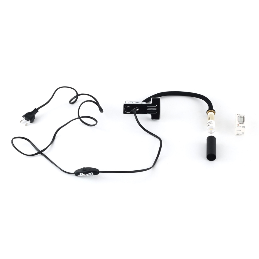 LED Lamp with clip LAGOS 1xG9/3W/230V 4000K black