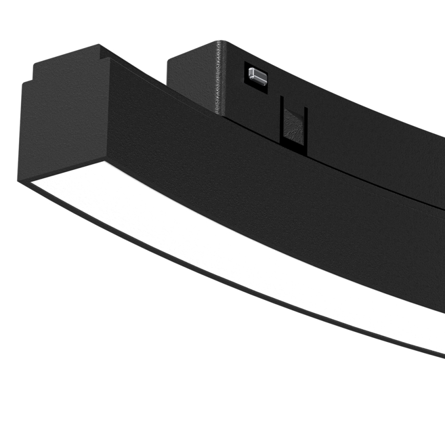 LED Light for rail system MAGNETIC TRACK LED/10W/48V 3000K black