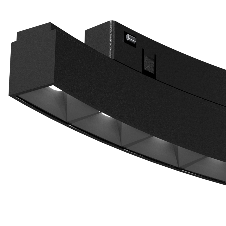 LED Light for rail system MAGNETIC TRACK LED/6W/48V 4000K black