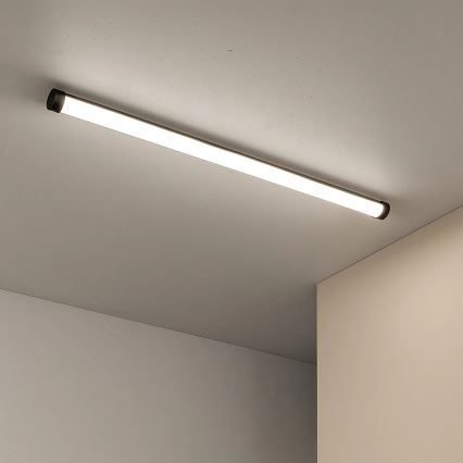 LED Linear Batten Light LED/50W/230V 4000K 150 cm Black