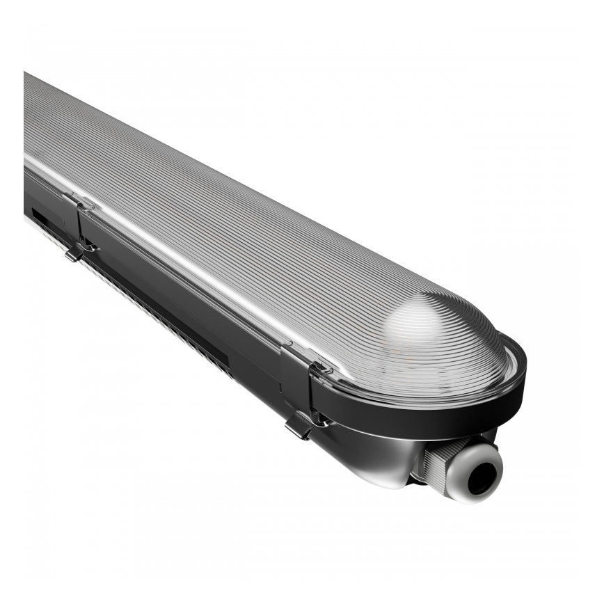 LED Technical Batten Luminaire LIMEA GIGANT PRO LED/20/26/33/40W/230V 4000K IK10 IP66 120 cm black