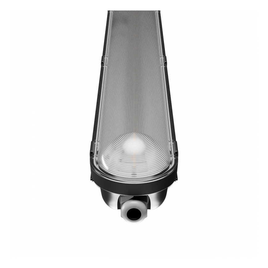 LED Technical Batten Luminaire LIMEA GIGANT PRO LED/20/26/33/40W/230V 4000K IK10 IP66 120 cm black